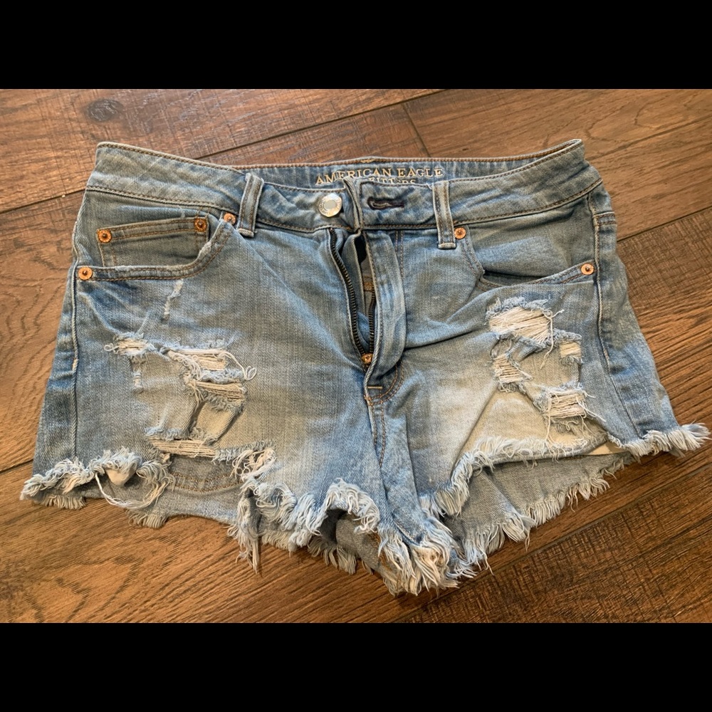 American Eagle Festival Jean Shorts